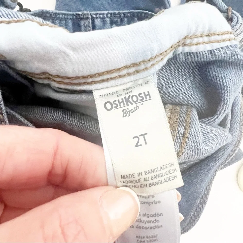 Oshkosh Floral‎ Denim Overalls